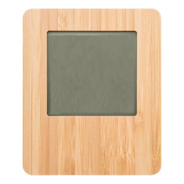 Bamboo Desk Clock - Image 4