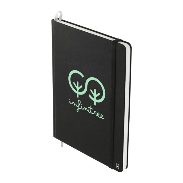Gift Set with KT1001 Karst A5 Stone Paper Hardcover Notebook & 1066 Recycled Stainless Steel Pen - Image 3