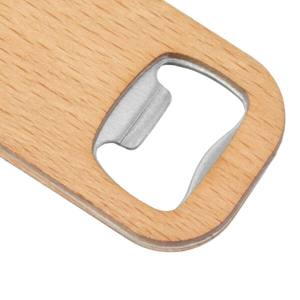 Bamboo Bar Bottle Opener Key Ring - Image 3