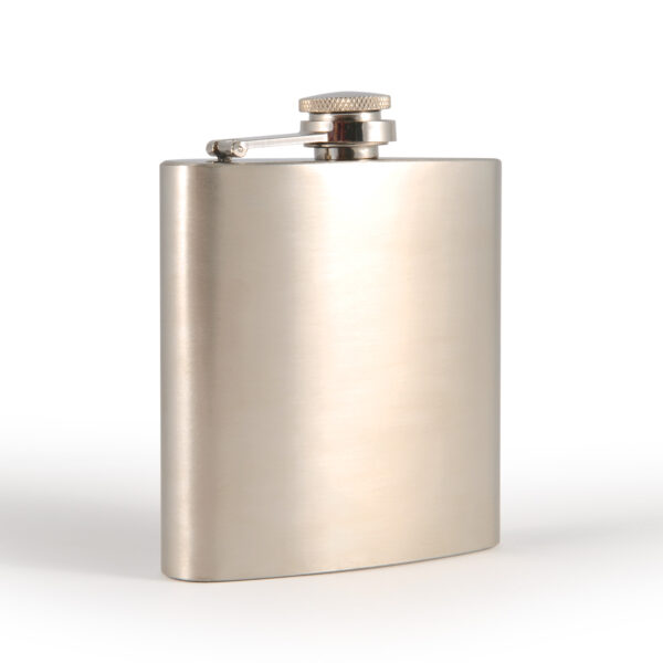 Stainless Steel Hip Flask - Image 2
