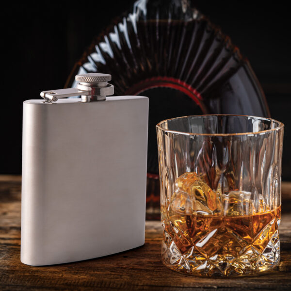 Stainless Steel Hip Flask - Image 3