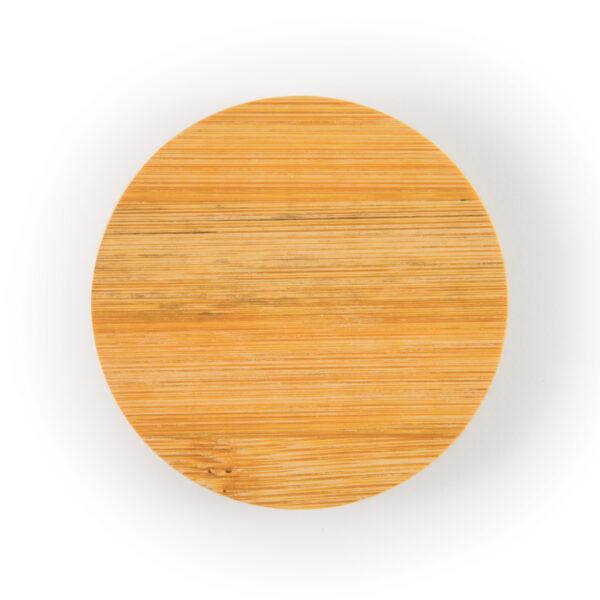 Discus Bamboo Bottle Opener Coaster - Image 2
