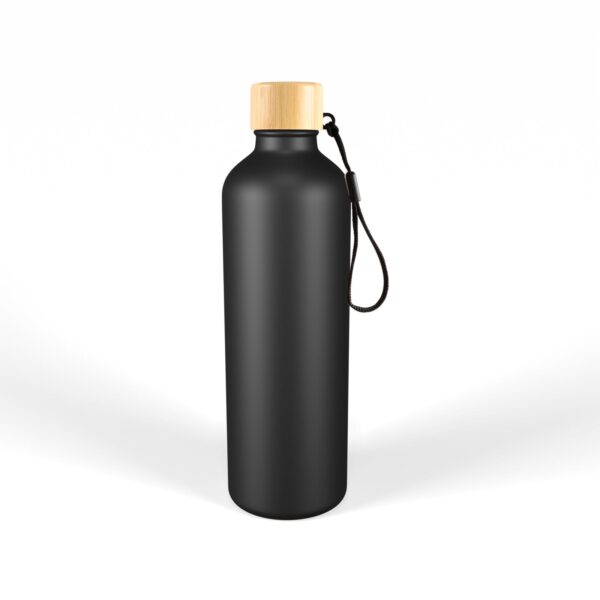 Gelato Aluminium Drink Bottle with Bamboo Lid - Image 11