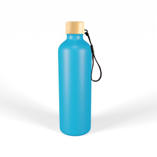 Gelato Aluminium Drink Bottle with Bamboo Lid - Image 8