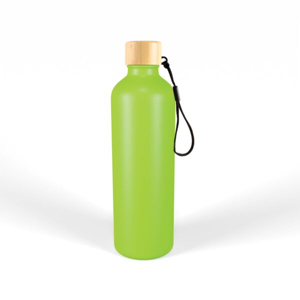Gelato Aluminium Drink Bottle with Bamboo Lid - Image 6