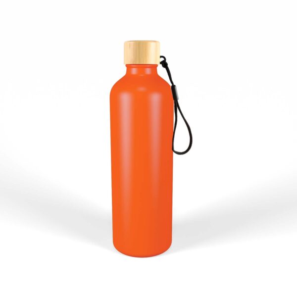 Gelato Aluminium Drink Bottle with Bamboo Lid - Image 4