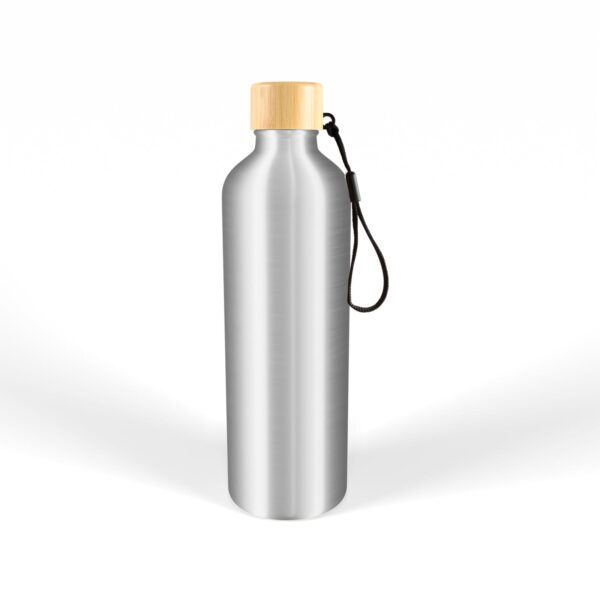 Gelato Aluminium Drink Bottle with Bamboo Lid - Image 12