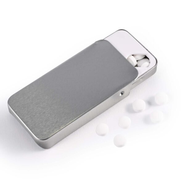 Sugar Free Breath Mints in Slider Tin - Image 2