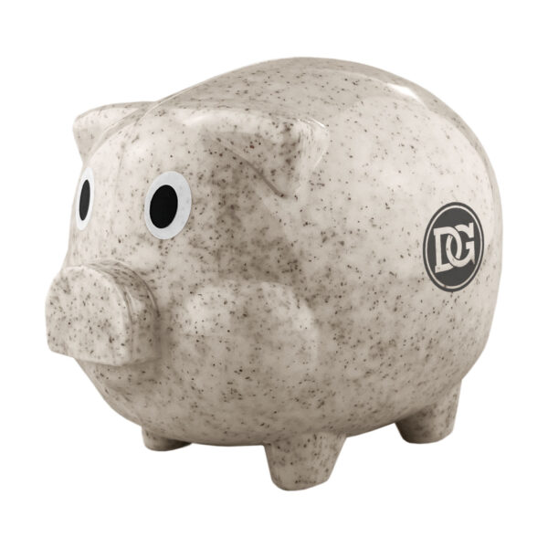 Wheat Straw Piggy Bank