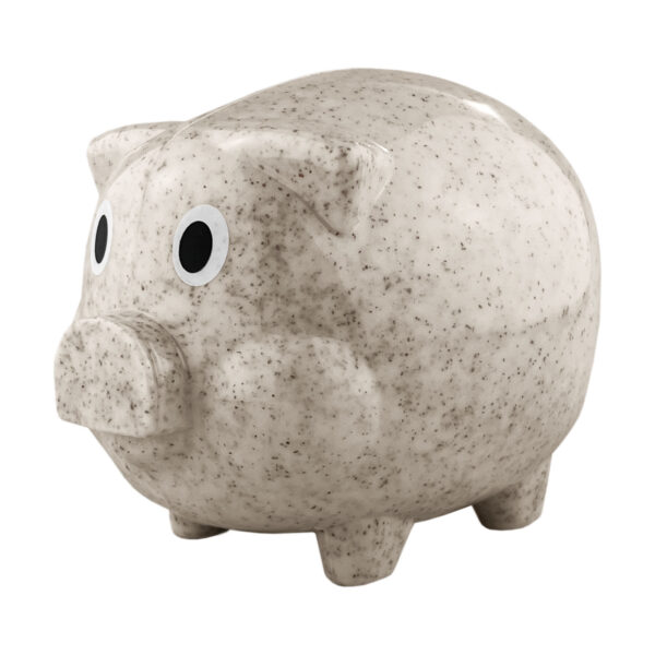 Wheat Straw Piggy Bank - Image 2