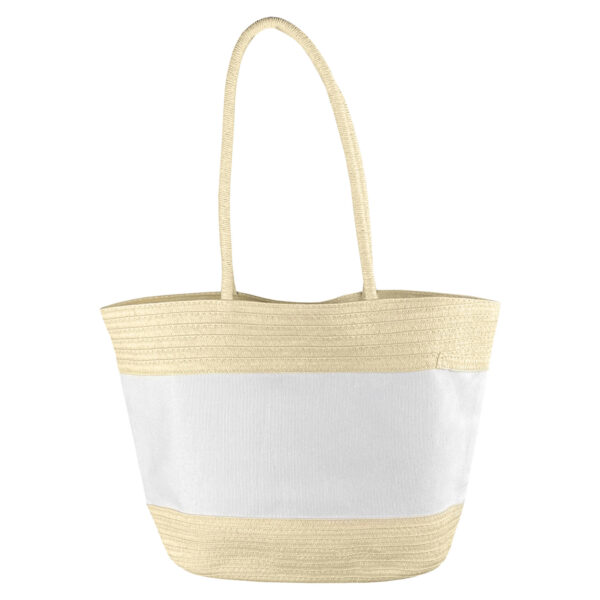 Patterned Paper Tote Bag - Image 2