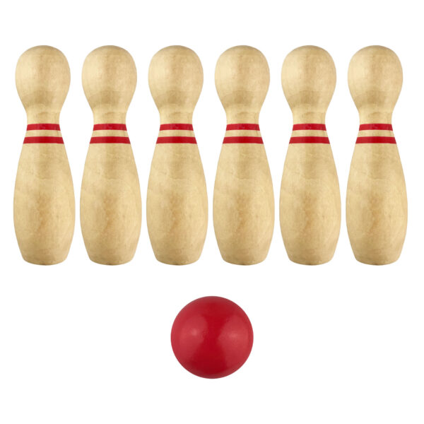 Wooden Bowling Set - Image 4