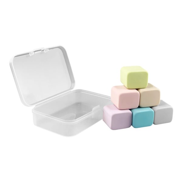 Happy Cube Rubber Eraser Set - Image 2
