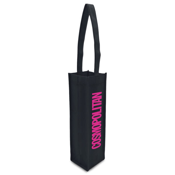 Non-Woven Single Wine Tote Bag - Image 2