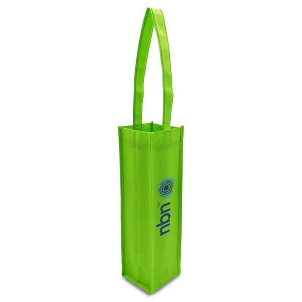 Non-Woven Single Wine Tote Bag - Image 4