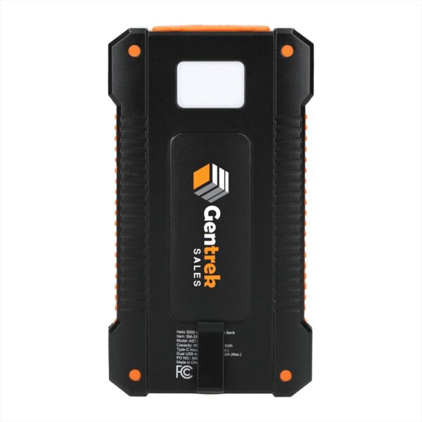 Helio 5000 mAh Solar Power Bank - Image 6