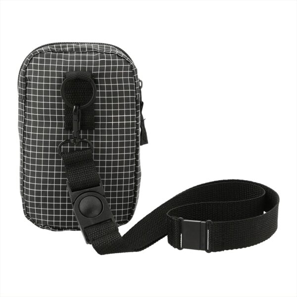 Grid Lanyard Phone Pouch - Image 2