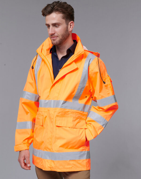 Vic Rail Hi Vis Safety Jacket   Unisex