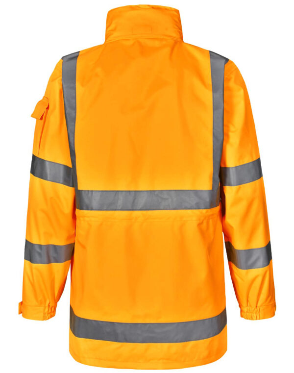 Vic Rail Hi Vis Safety Jacket   Unisex - Image 2