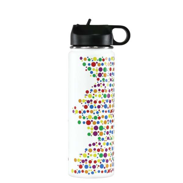Trekk Stainless Drink Bottle with Rotary Digital Print - 700ml - Image 2
