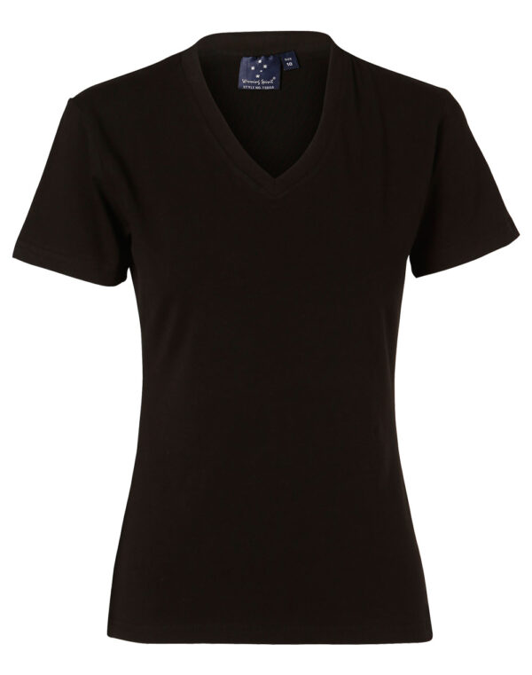 Stretch Short Sleeve Tee Ladies' - Image 3