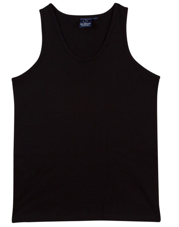 Trainer's Cotton Singlet Men's - Image 3
