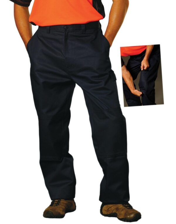 Men's Heavy Cotton Drill Cargo Pants - Image 2