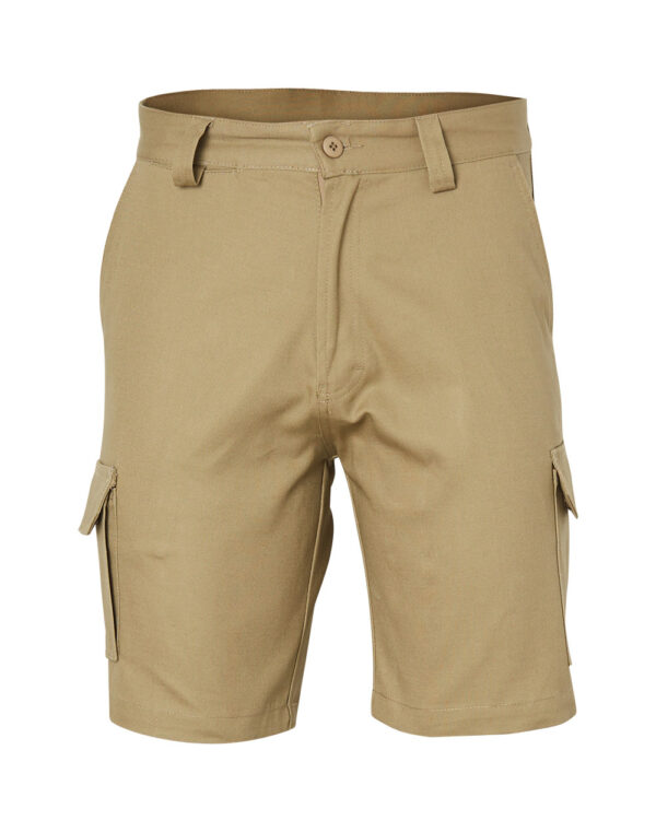 Men's Heavy Cotton Drill Cargo Shorts - Image 4