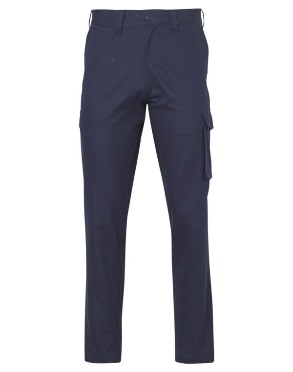 Men's Heavy Cotton Pre Shrunk Drill Pants Stout Size - Image 5