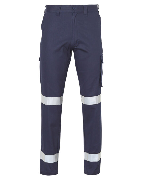 Pre Shrunk Drill Pants With 3 M Tapes Long Leg