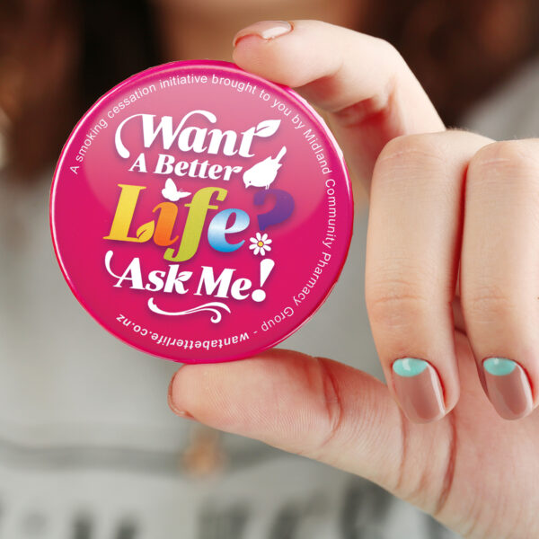 Button Badge Round - 90mm - Image 2