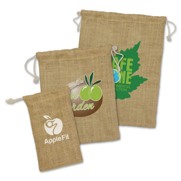 Jute Gift Bag - Large - Image 3