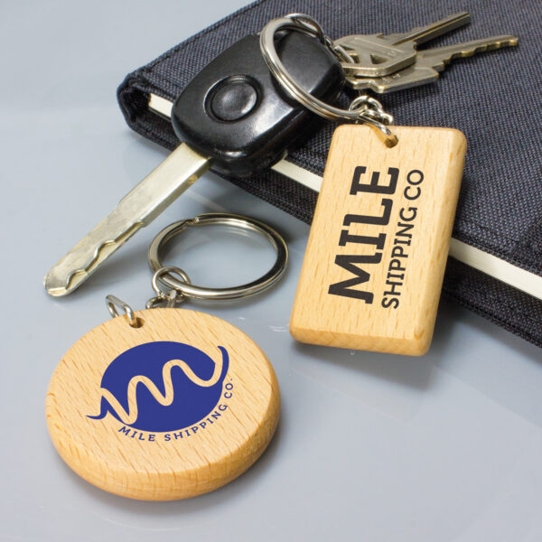 Artisan Key Ring - Rectangle - Image 3