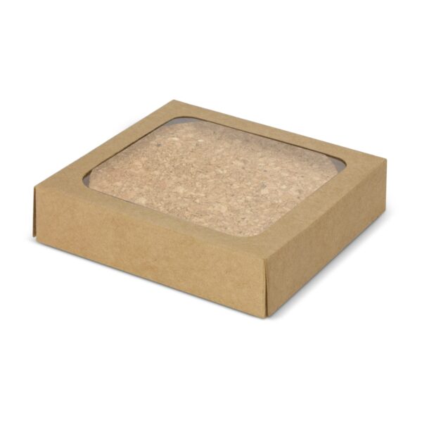 Oakridge Cork Coaster Round Set of 4 - Image 3