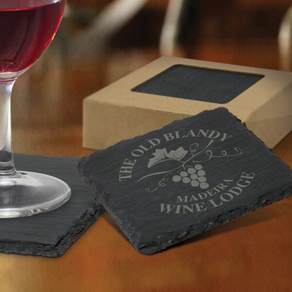 Slate Coaster Set of 4 - Image 3