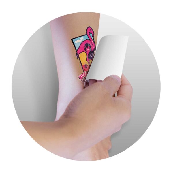 Temporary Tattoo Glitter - 51mm x 76mm - Image 2