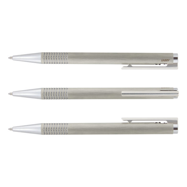 Lamy Logo Pen - Brushed Steel - Image 2