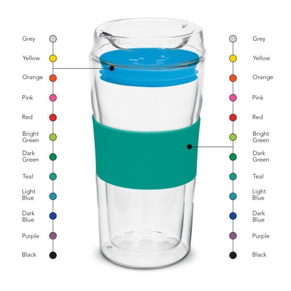Divino Double Wall Glass Cup - Image 14