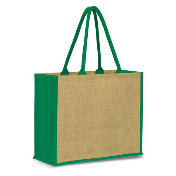Modena Jute Tote Bag - Image 3