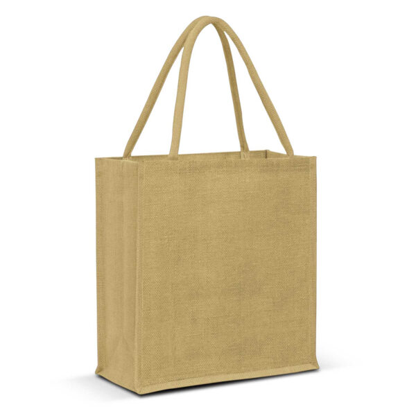 Lanza Jute Tote Bag - Colour Match - Image 2