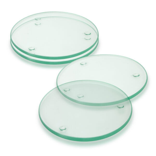Venice Glass Coaster Set of 4 - Round - Image 2