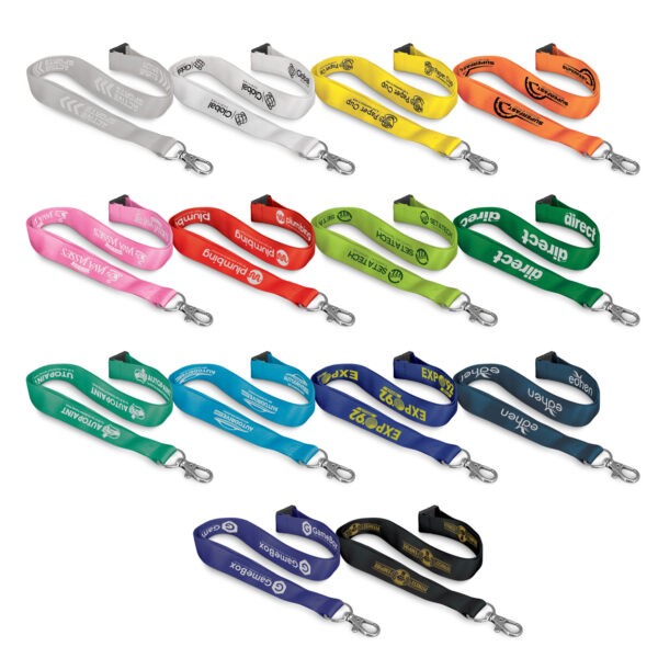 Soft Touch Logo Lanyard - Image 2