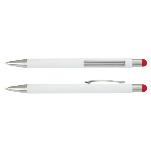 Lancer Stylus Pen - White Barrel - Image 4