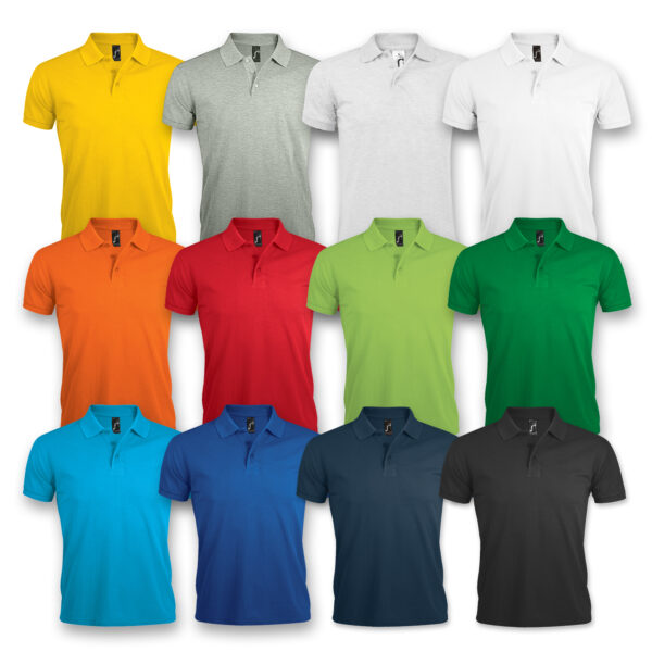 SOLS Prime Men's Polo Shirt - Image 2