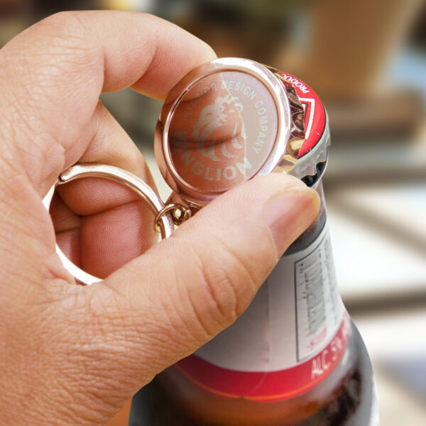 Orleans Bottle Opener Key Ring - Image 4