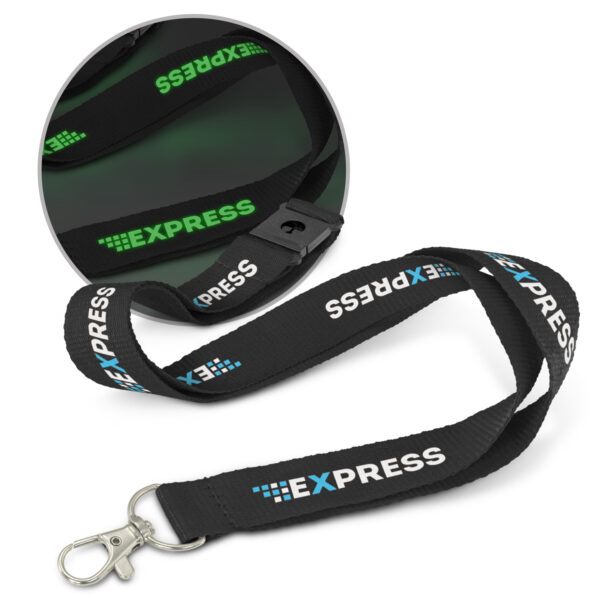 Glow in the Dark Logo Lanyard - Image 17