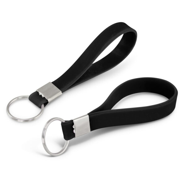 Silicone Key Ring - Embossed - Image 15