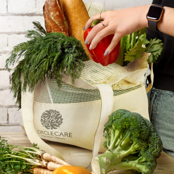 Laurel Cotton Tote Bag - Image 3