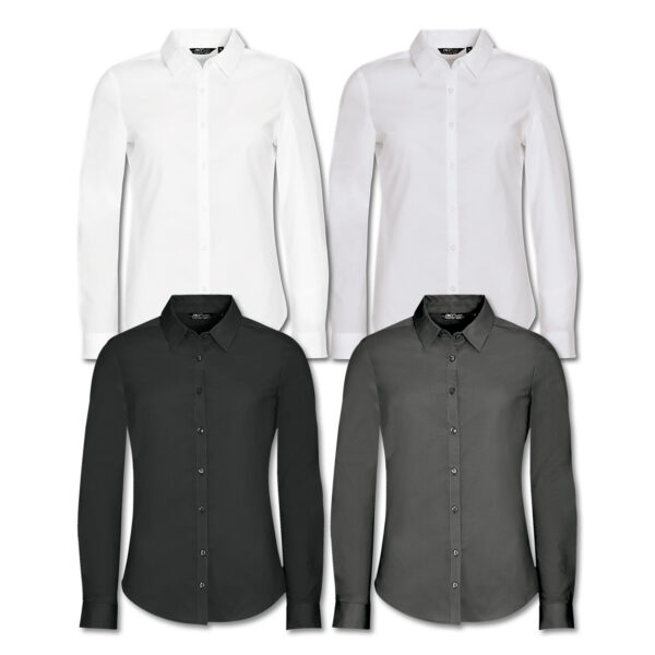 SOLS Blake Women's Long Sleeve Shirt - Image 6