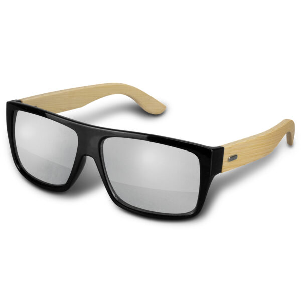 Maui Mirror Lens Sunglasses - Bamboo - Image 2